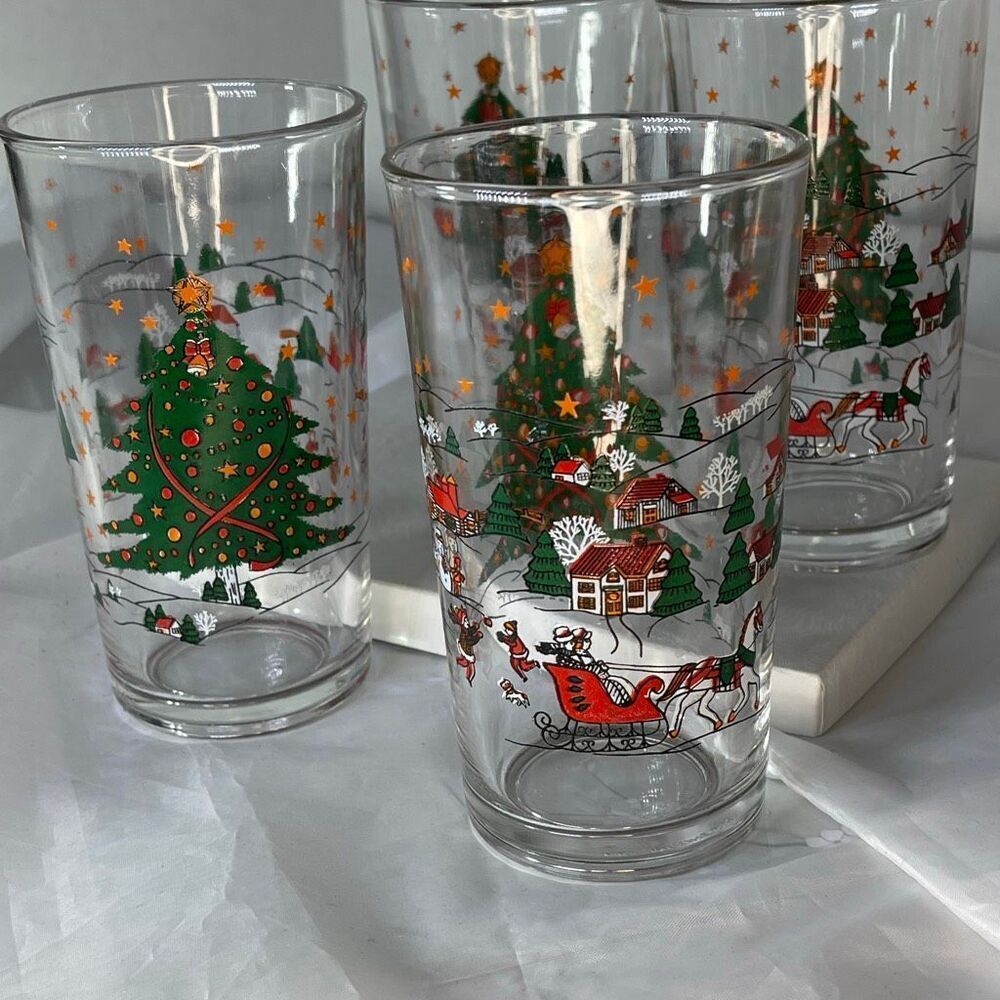 Vintage Kopin “ Christmas Pleasure” collection. Lot of 4